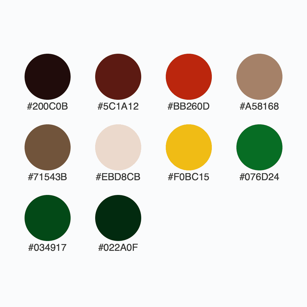 Snapshot for palette Amélie