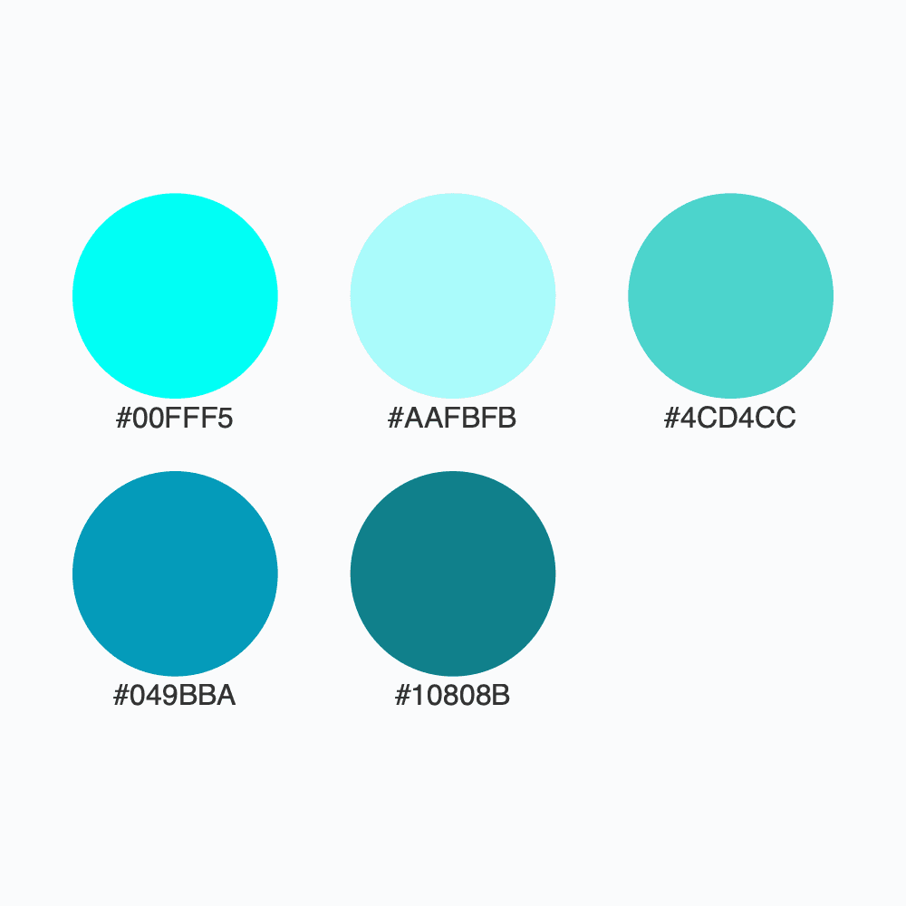 Snapshot for palette Cyan