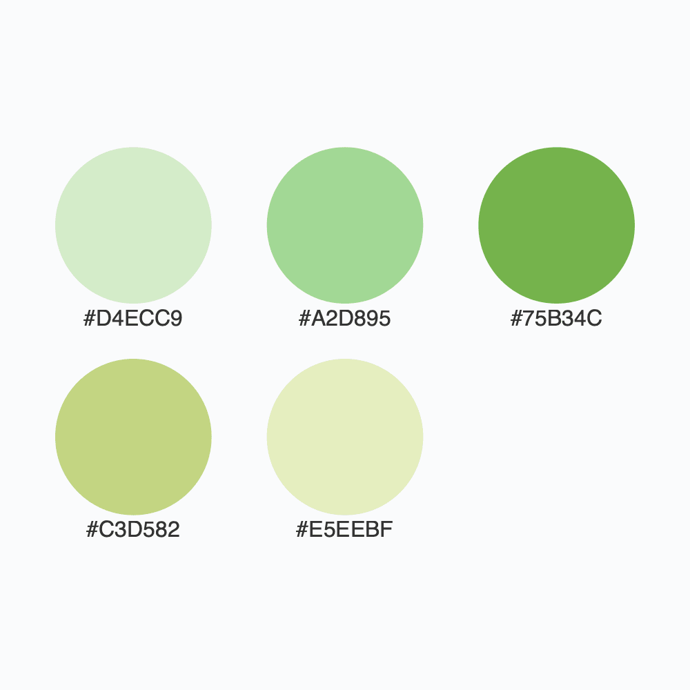 Snapshot for palette Green