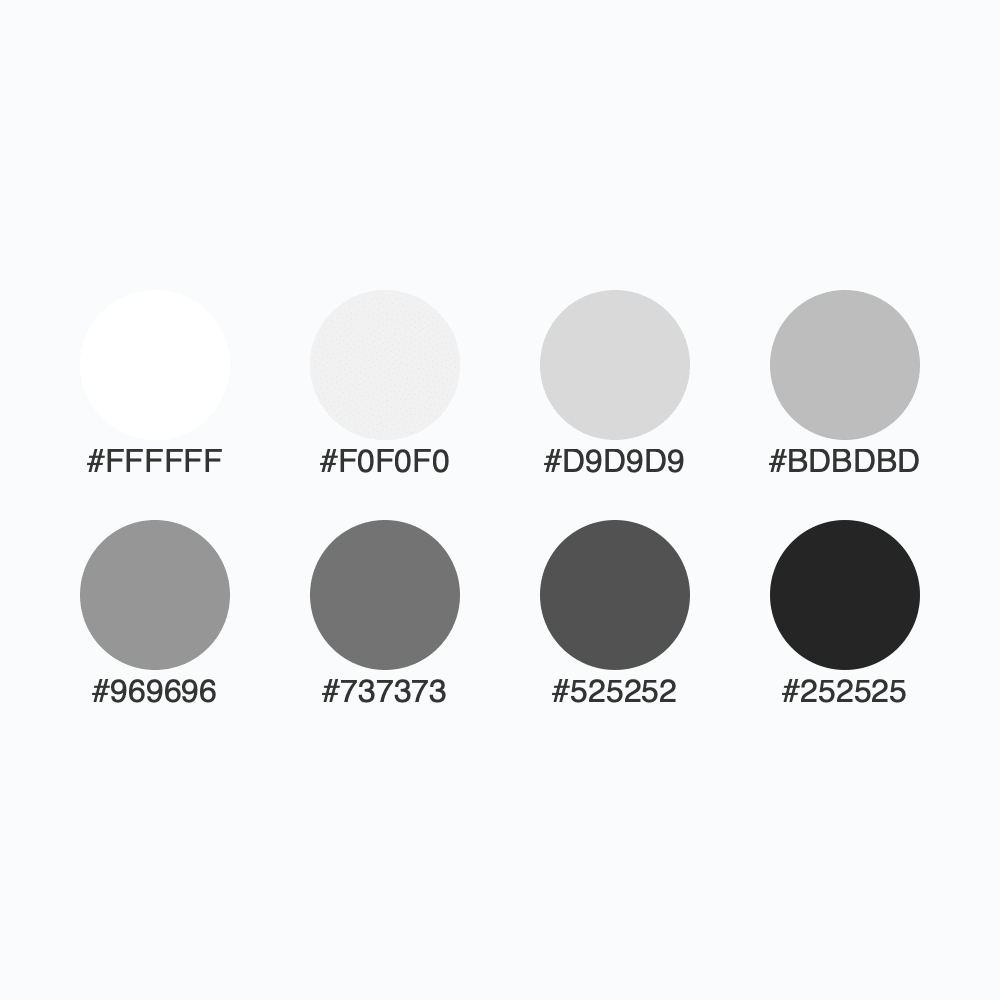 Snapshot for palette Greys / 8
