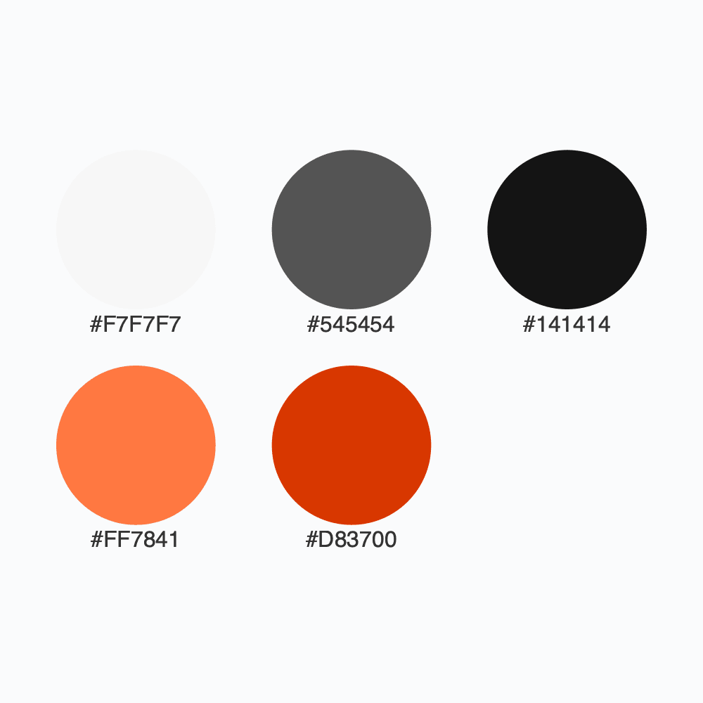 Snapshot for palette Orange