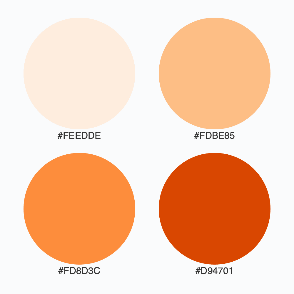 Snapshot for palette Oranges / 4