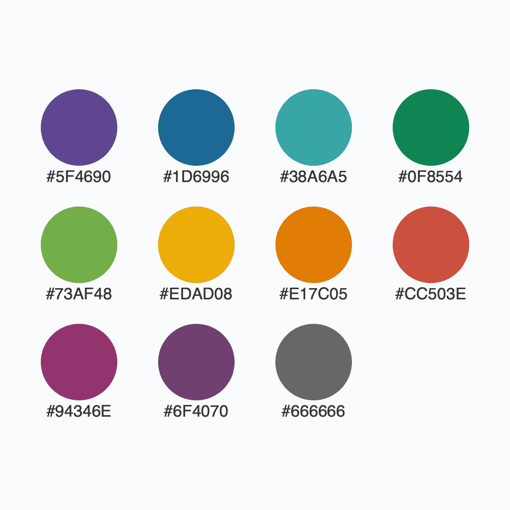 Prism / 10 » Beautiful Color Palettes for Your Next Design · Loading.io