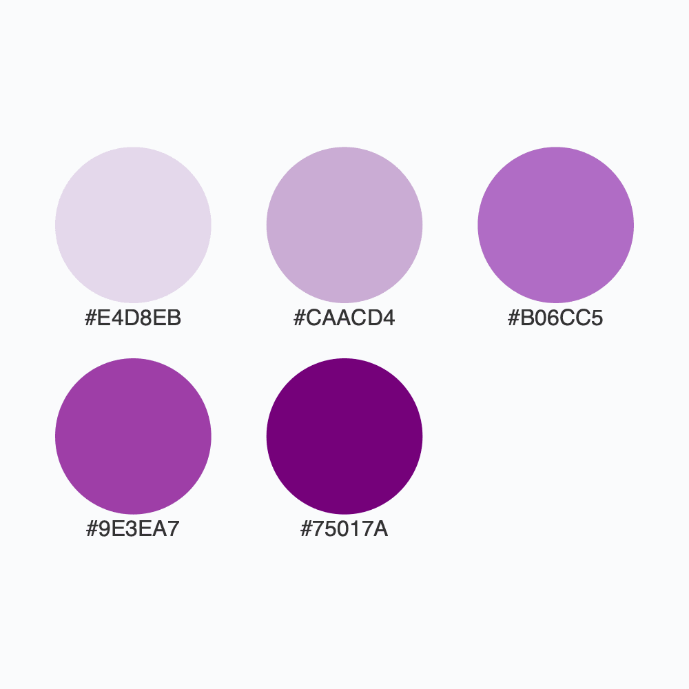 Snapshot for palette Purple