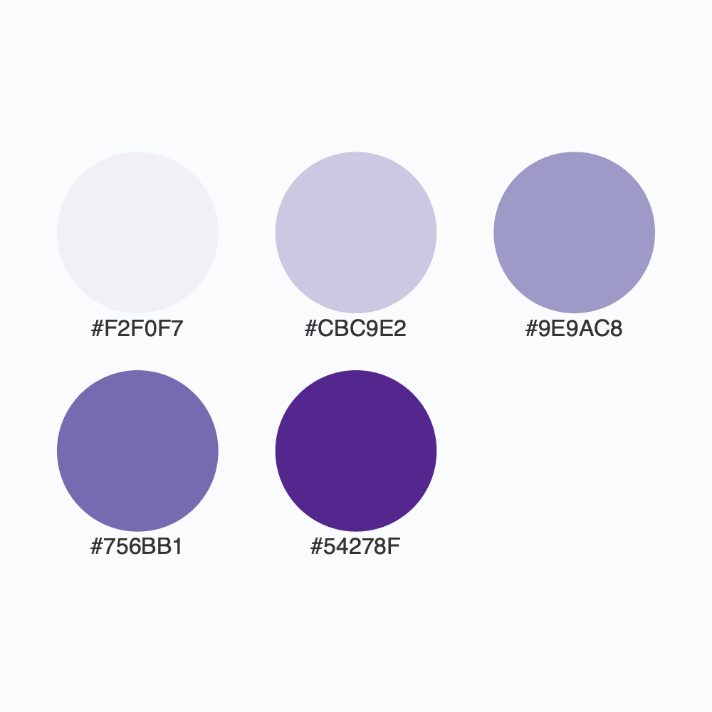 Snapshot for palette Purples / 5