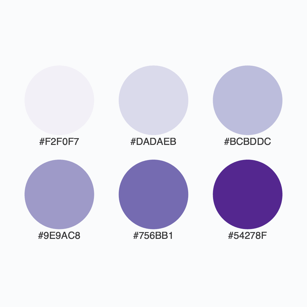 Snapshot for palette Purples / 6