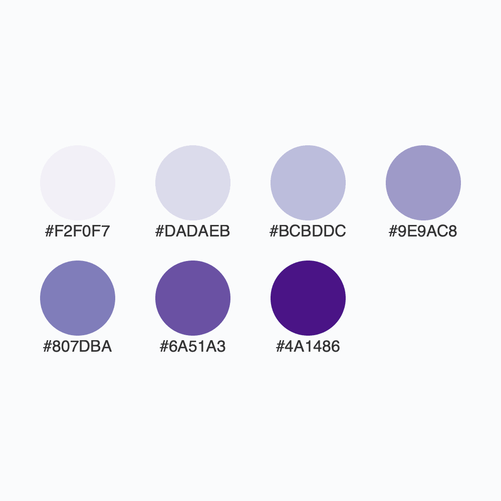 Snapshot for palette Purples / 7