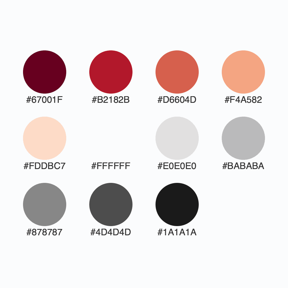 Snapshot for palette RdGy / 11