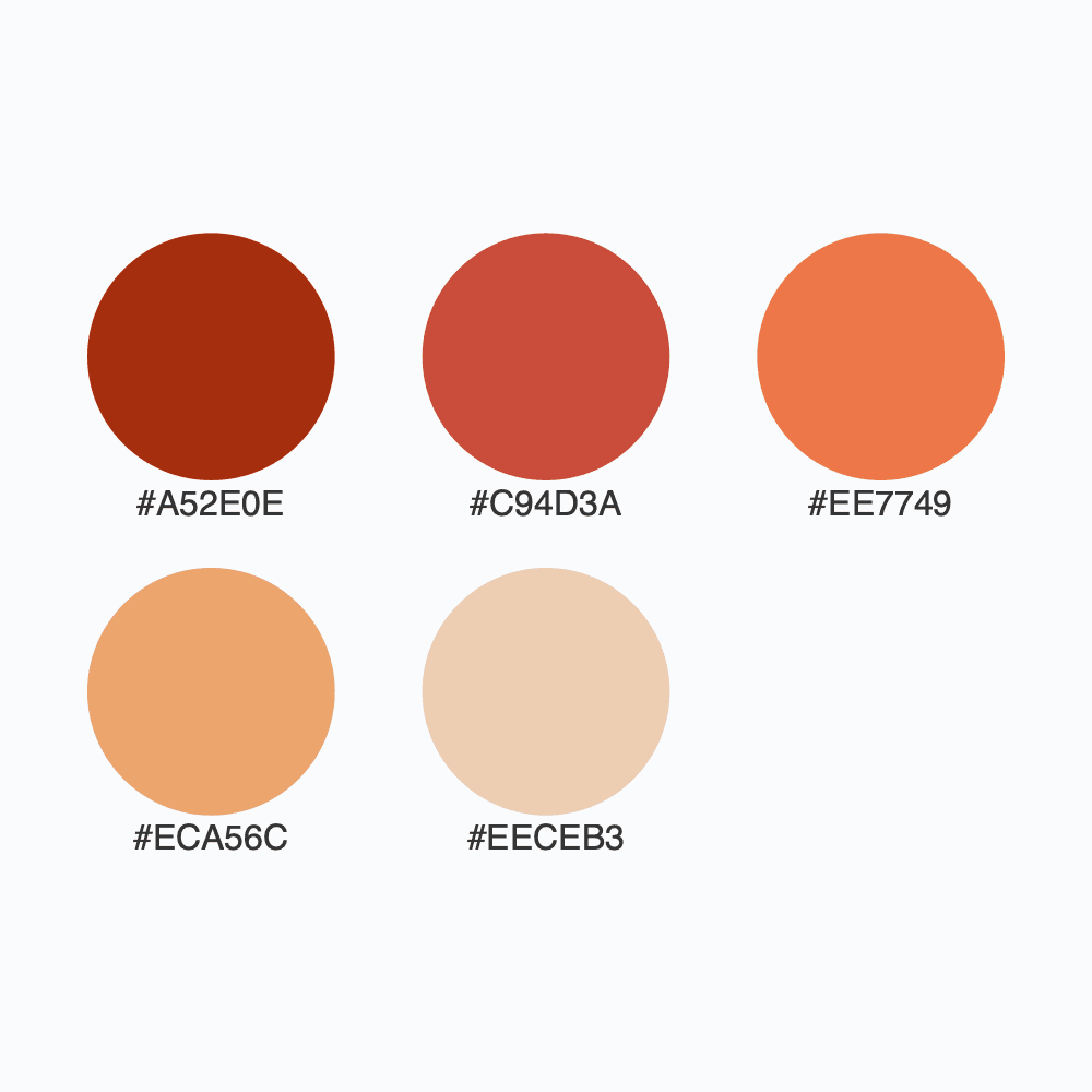 Snapshot for palette Red
