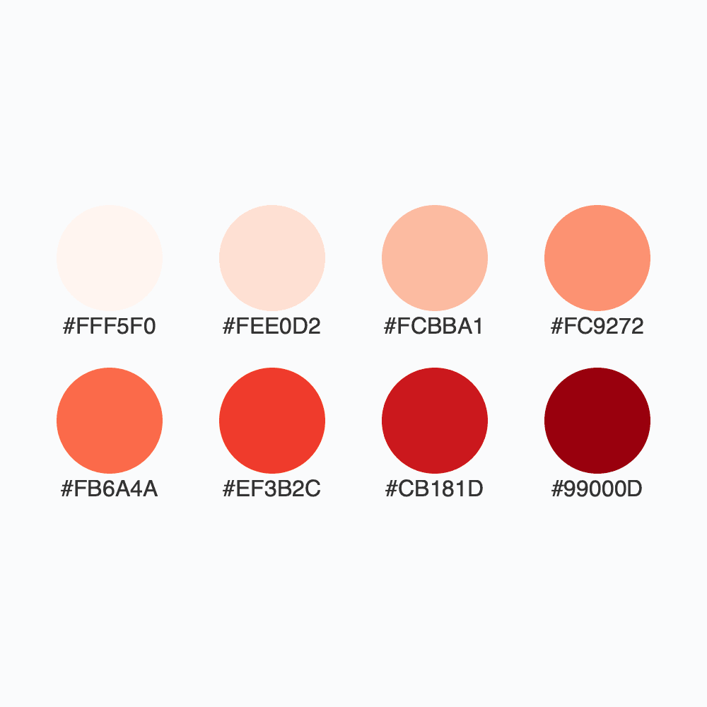 Snapshot for palette Reds / 8