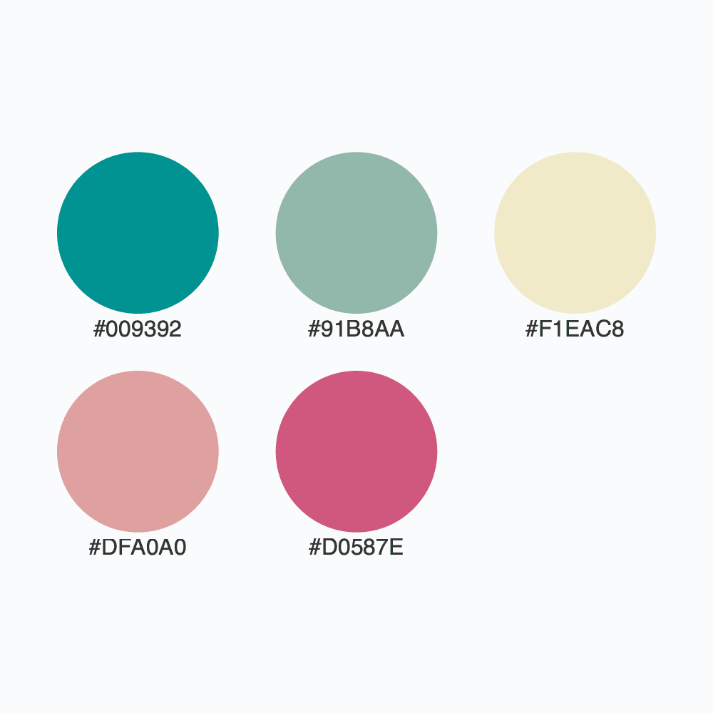 TealRose / 5 » Beautiful Color Palettes for Your Next Design · Loading.io