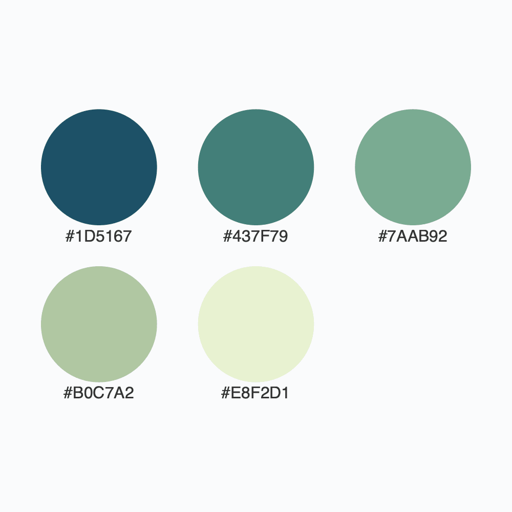 Snapshot for palette Turquoise