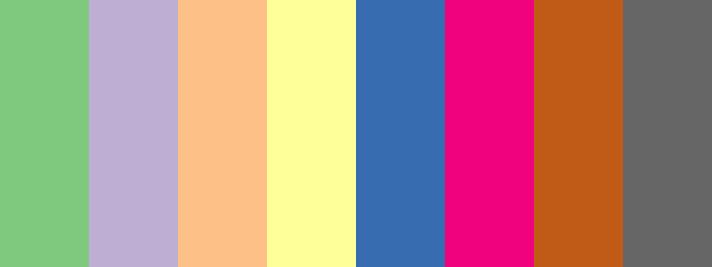 Accent / 8 color palette