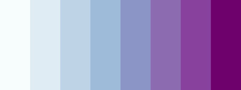 BuPu / 8 color palette