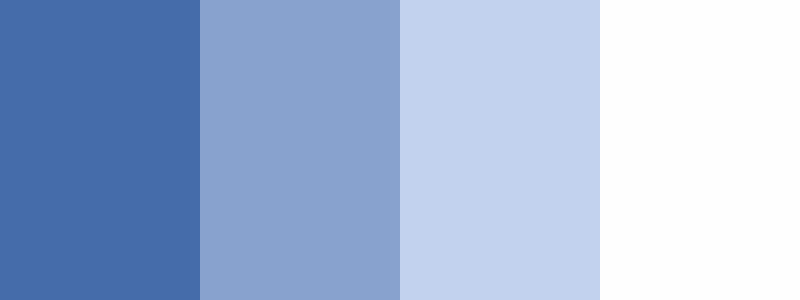 Facebook color palette