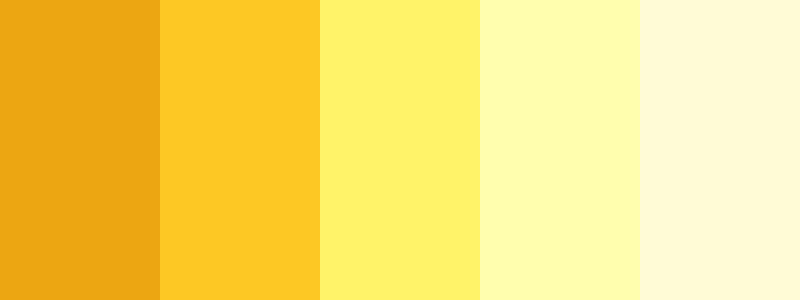 Golden Light color palette