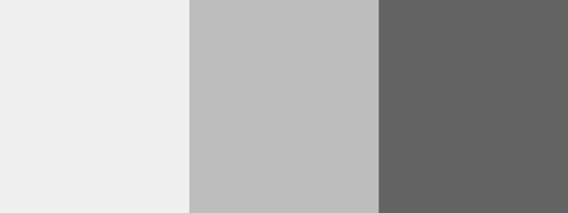 Greys / 3 color palette