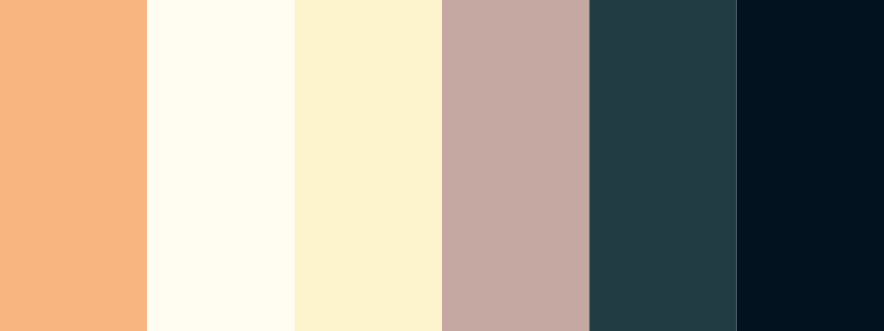 Interstellar color palette