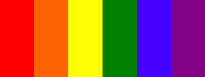 LGBT color palette