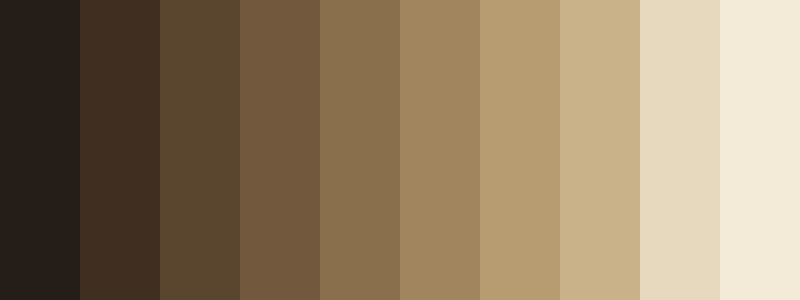 Lord of the Rings color palette