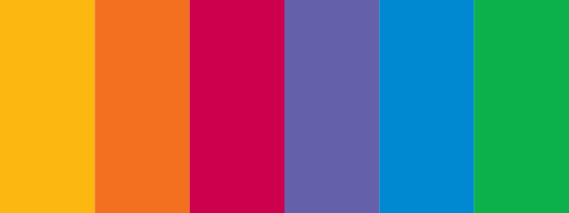 NBC color palette