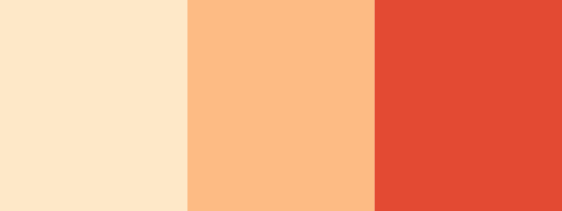 OrRd / 3 color palette