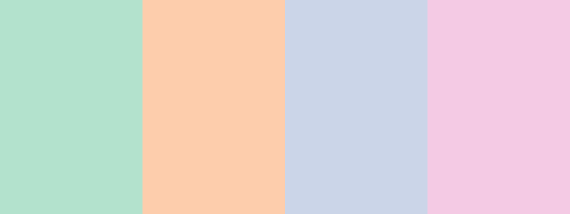 Pastel2 / 4 color palette