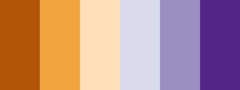 PuOr / 6 color palette