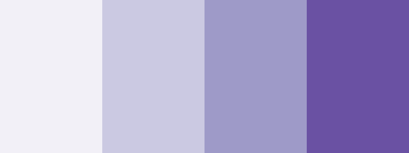 Purples / 4 color palette