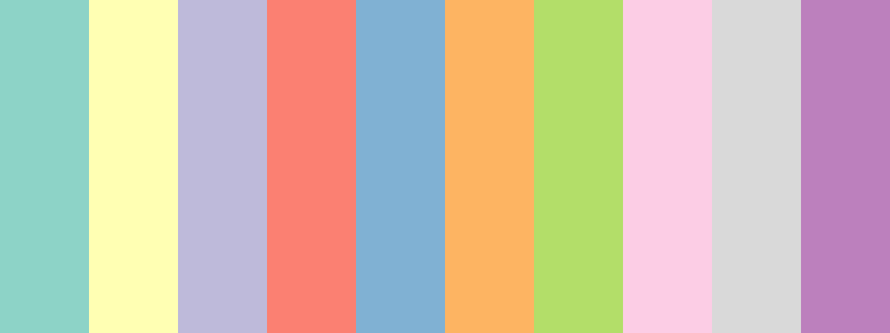 Set3 / 10 color palette