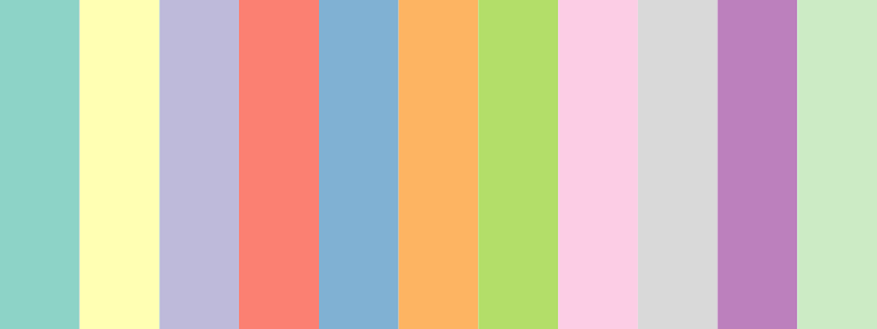 Set3 / 11 color palette