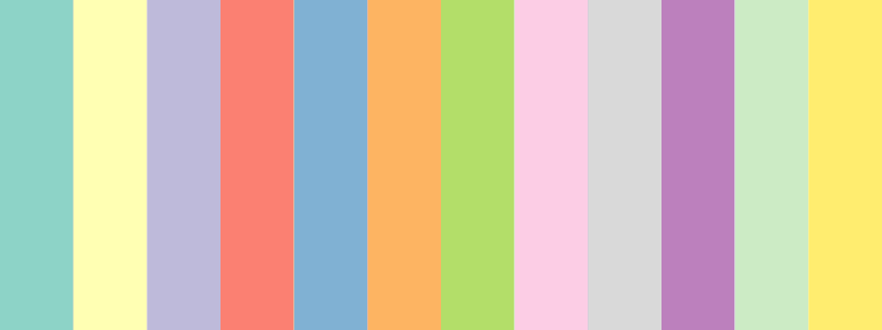 Set3 / 12 color palette