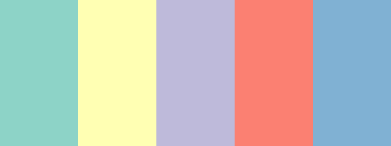 Set3 / 5 color palette
