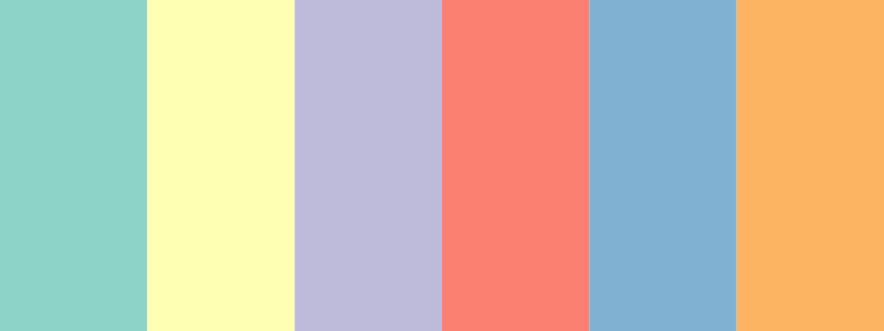 Set3 / 6 color palette