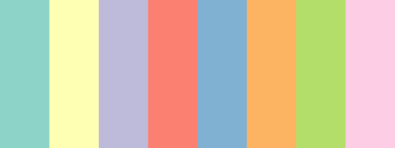Set3 / 8 color palette