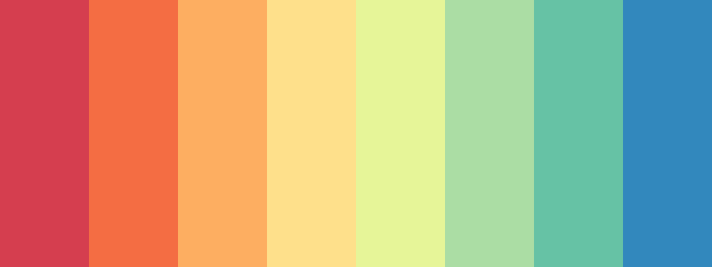 Spectral / 8 color palette