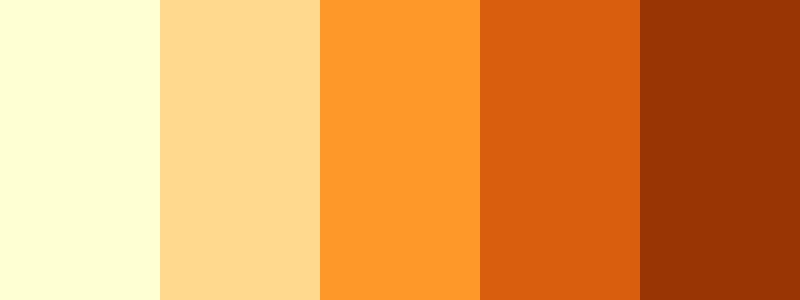 YlOrBr / 5 color palette