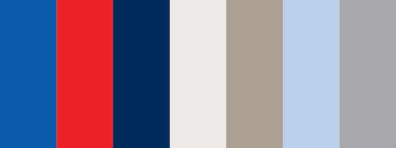 british airways color palette