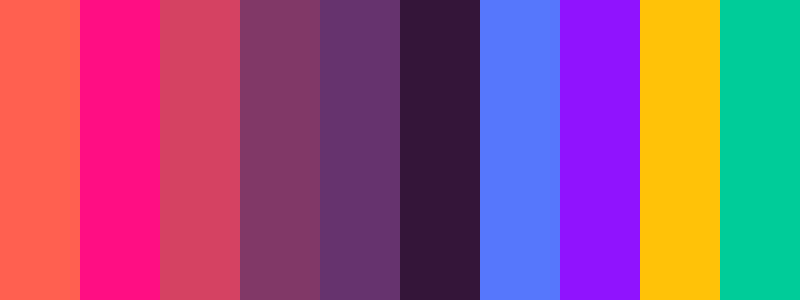 musixmatch color palette