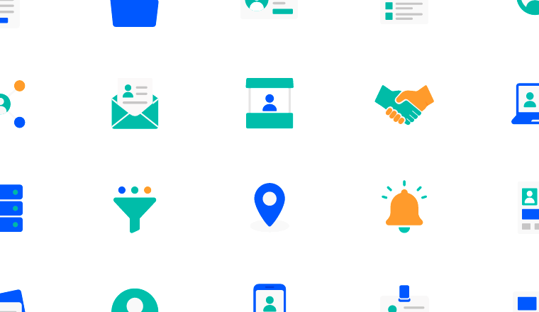 flat recruitment icons, including recruit, recruitment, hiring, candidates / loading.io animated icon set