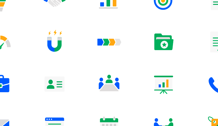 flat sales pipeline icons icons, including sales, pipeline, deals, revenue / loading.io animated icon set