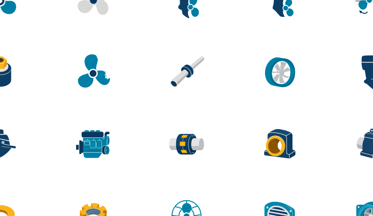 marine propeller icons icons, including propeller, marine, boat, boating / loading.io animated icon set