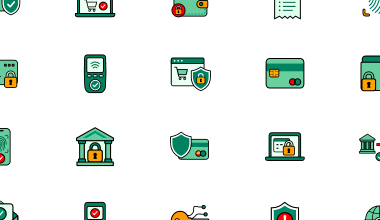 secure payment icons icons, including safe payment, secure payment, checkout, credit card / loading.io animated icon set