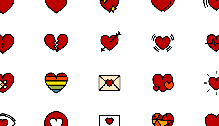 heart and love icons, including heart, love, like, favor / loading.io animated icon set