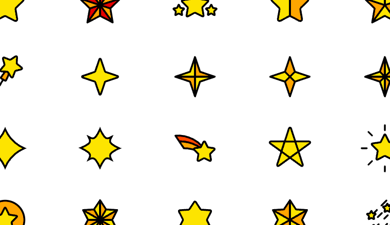 stars icons, including star, bright, flash, splendid / loading.io animated icon set